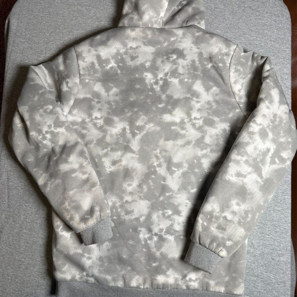 Jackson Hole Full Zip Jacket Women’s Size XL Pockets Outdoor White/Gray tie-die - Picture 2 of 5